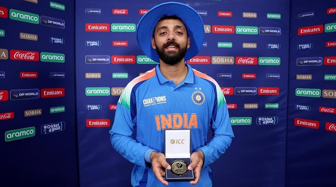 নিউজিল্যান্ডের বিপক্ষে কাল ম্যাচসেরা হয়েছেন বরুণ চক্রবর্তী