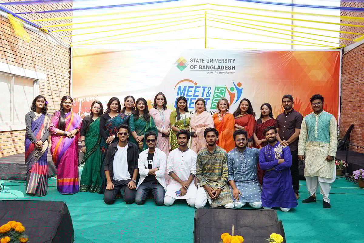 এসইউবি উৎসাহ ও উদ্দীপনায় ফল–২০২৪ ও স্প্রিং–২০২৫ সেমিস্টারের নবীনবরণ ‘মিট অ্যান্ড গ্রিট–২০২৫’ অনুষ্ঠিত হয়েছে