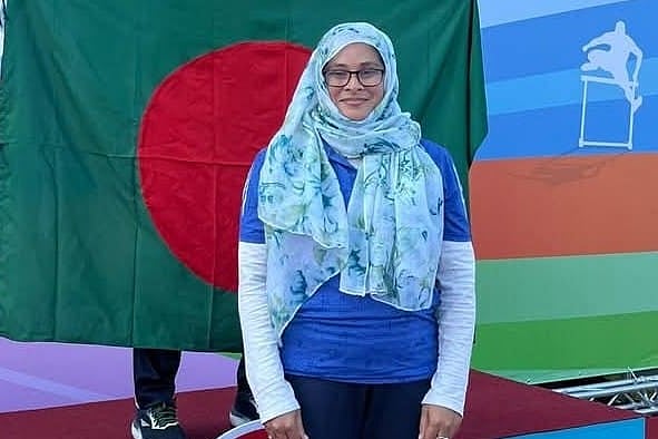 বাংলাদেশের সাবেক দ্রুততম মানবী ফৌজিয়া হুদা জুঁই
