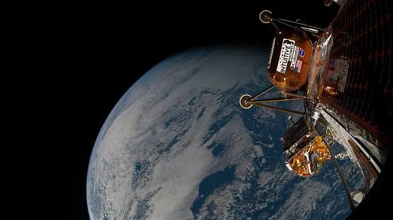 ইনটুইটিভ মেশিনস-এর তৈরি অ্যাথেনা মহাকাশযানটি গত ২৬ ফেব্রুয়ারি পৃথিবী থেকে মহাকাশের উদ্দেশে যাত্রা করে