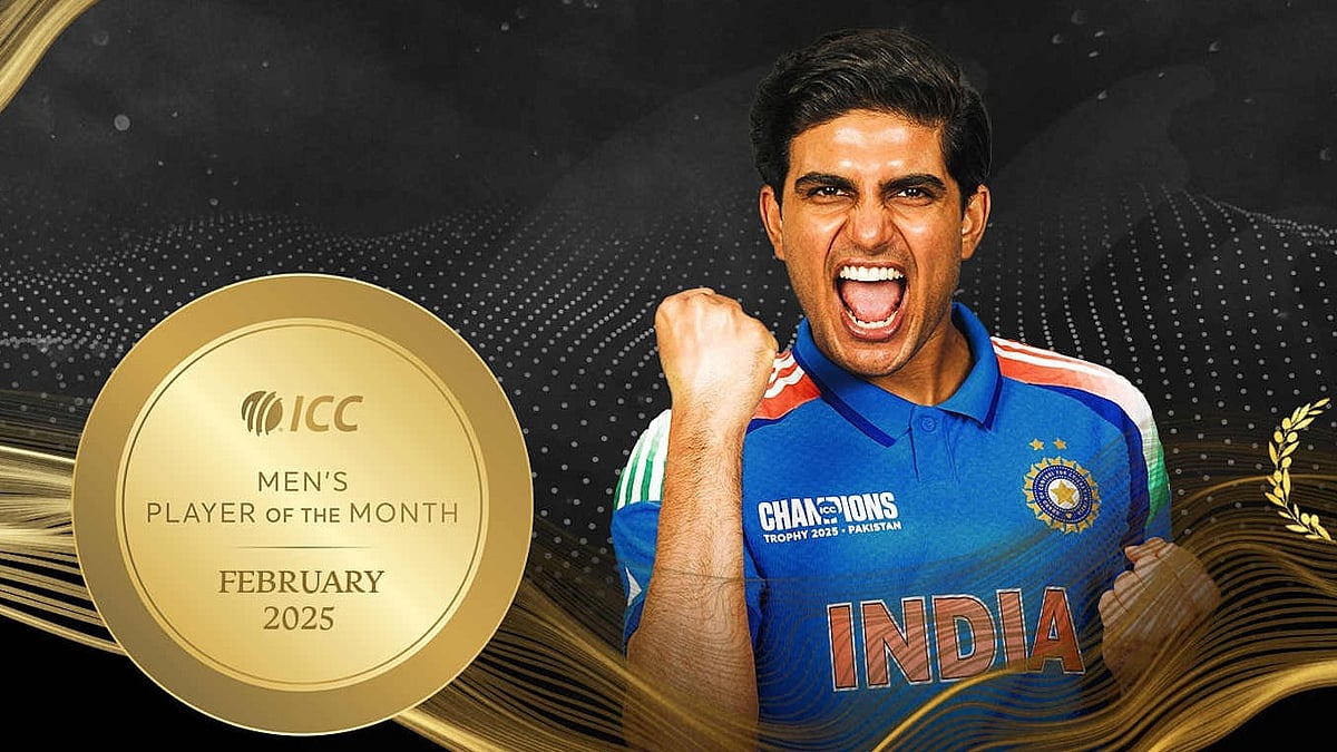 তৃতীয়বারের মতো আইসিসির মাসের সেরা খেলোয়াড়ের পুরস্কার পেলেন গিল