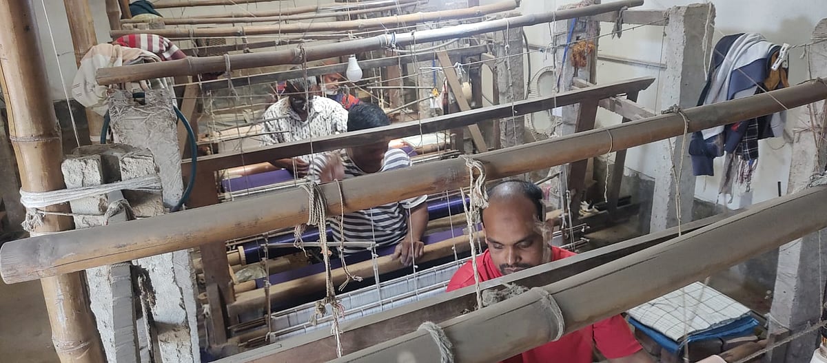 দিনে দিনে সংকুচিত হচ্ছে রেশমের কাপড়ের ব্যবসা। সম্প্রতি চাঁপাইনবাবগঞ্জের শিবগঞ্জ উপজেলার হরিনগর তাঁতিপাড়ায়