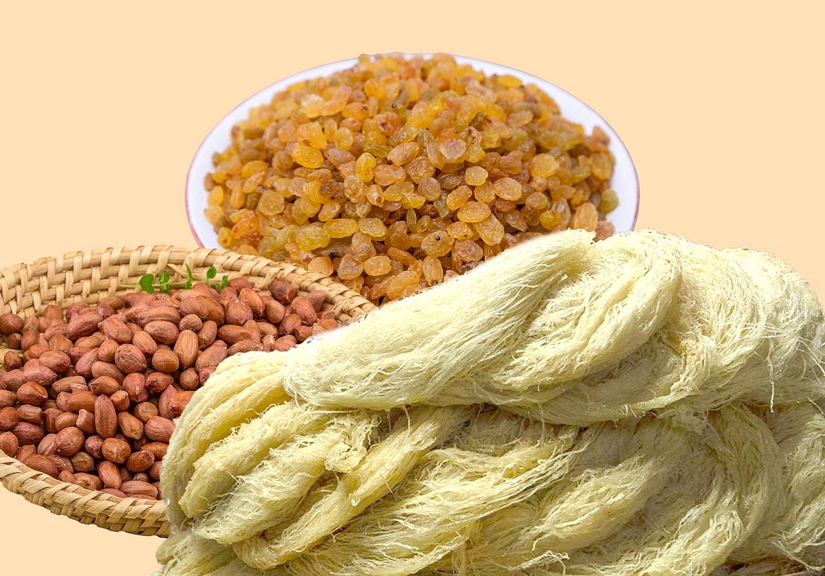 সেমাই, বাদাম ও কিশমিশ