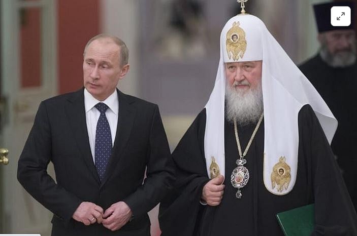 প্রেসিডেন্ট পুতিন ও মস্কোর পেট্রিয়ার্ক