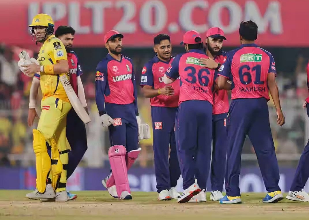 চেন্নাইকে ৬ রানে হারিয়েছে রাজস্থান