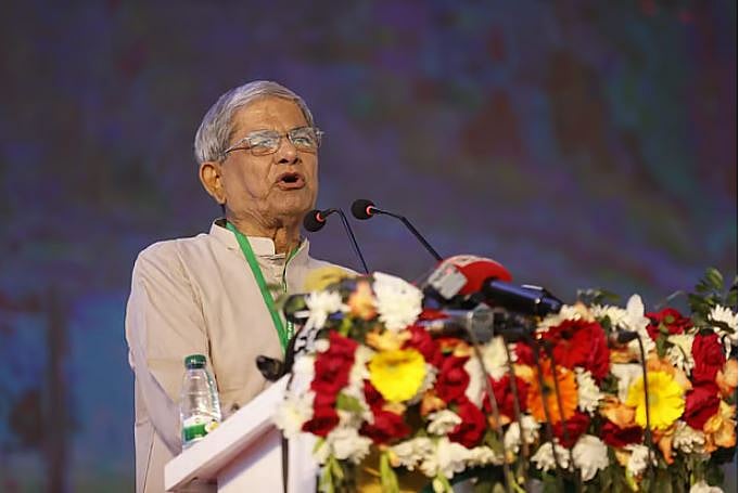 বিএনপির মহাসচিব মির্জা ফখরুল ইসলাম আলমগীর