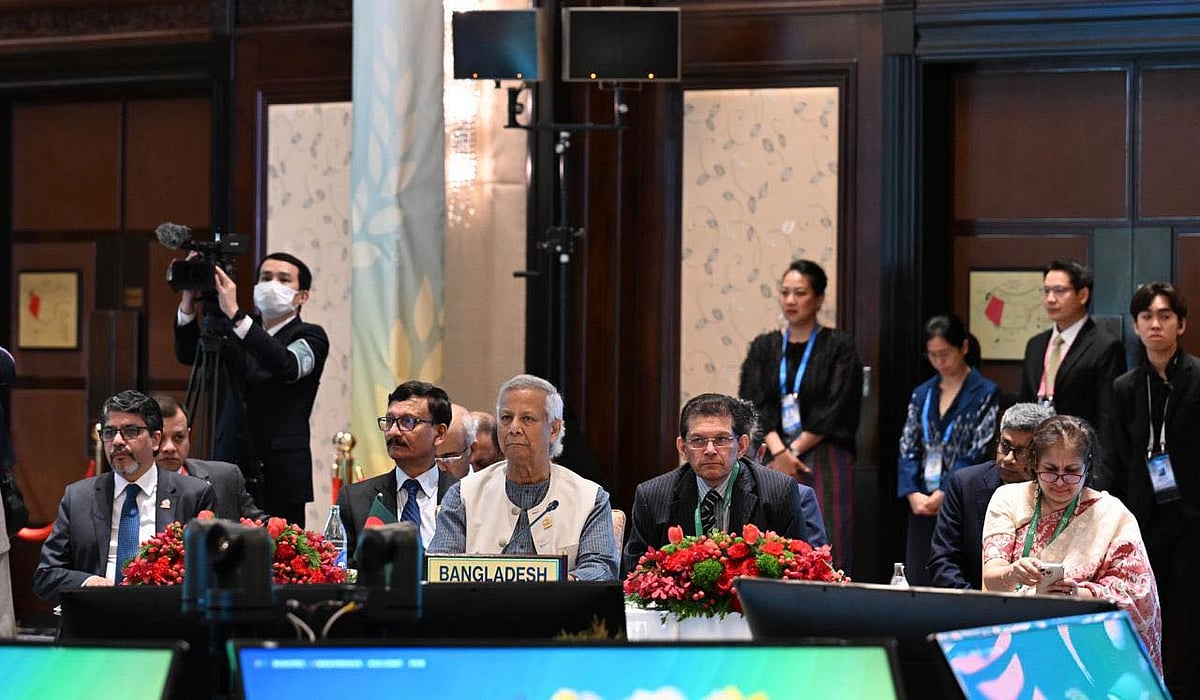 শুক্রবার ব্যাংককে বিমসটেক ষষ্ঠ শীর্ষ সম্মেলনে প্রধান উপদেষ্টা ড. মুহাম্মদ ইউনূস