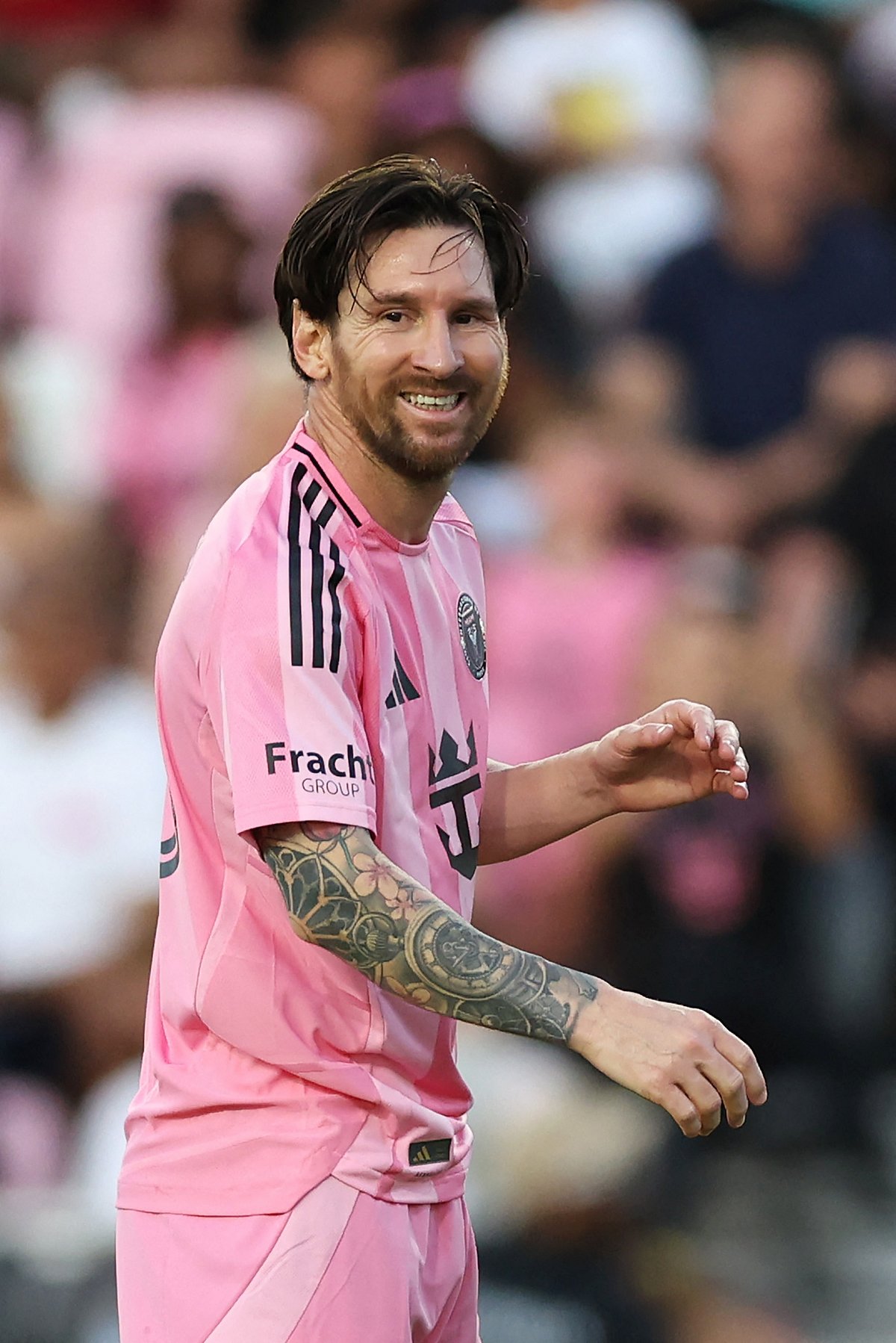 মায়ামির জার্সিতে এখন মেসির গোল ৪০টি।