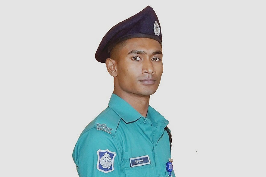 পুলিশ কনস্টেবল মো. রিয়াদ হোসেন পাচ্ছেন রাষ্ট্রপতি পুলিশ পদক (পিপিএম)