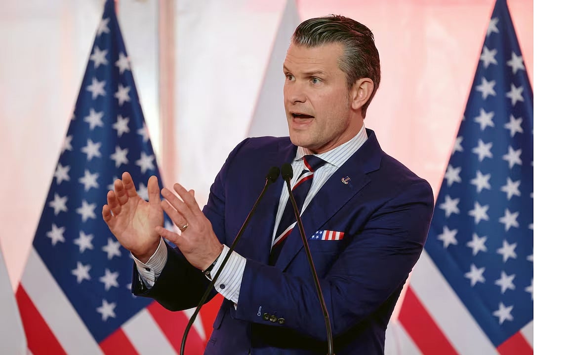 মার্কিন প্রতিরক্ষামন্ত্রী পিট হেগসেথ