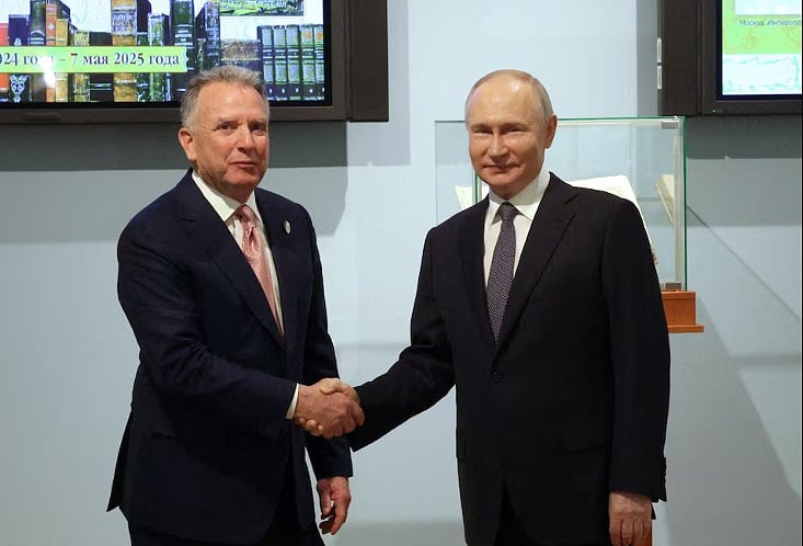 ১১ এপ্রিল রুশ প্রেসিডেন্ট পুতিনের সঙ্গে সাক্ষাৎ করেন স্টিভ উইটকফ