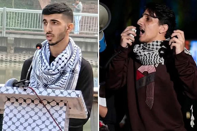 ফিলিস্তিনি তরুণ ইব্রাহিম কিসকো ও আইজ্যাক এন নমুরা