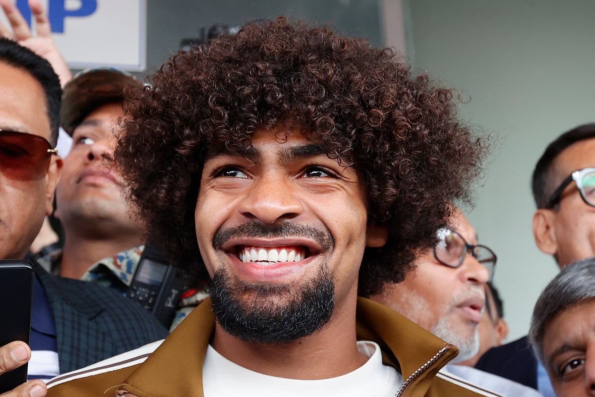 গত মাসে বাংলাদেশের হয়ে প্রথম ম্যাচটি খেলেছেন হামজা চৌধুরী