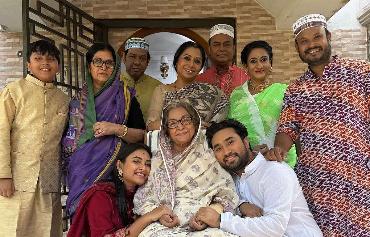 তোমাদের গল্প নাটকের একটি দৃশ্য।