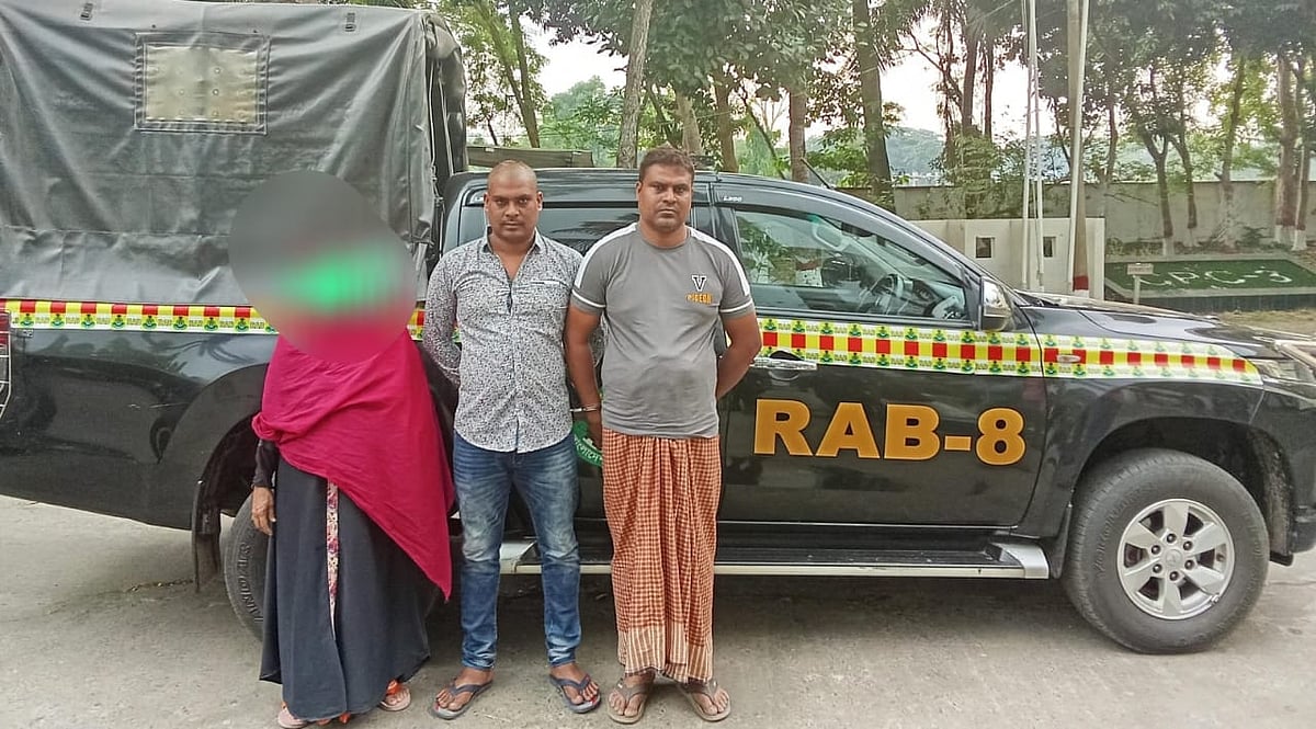 রাজশাহীতে র্যাবের গ্রেপ্তার তিন আসামী