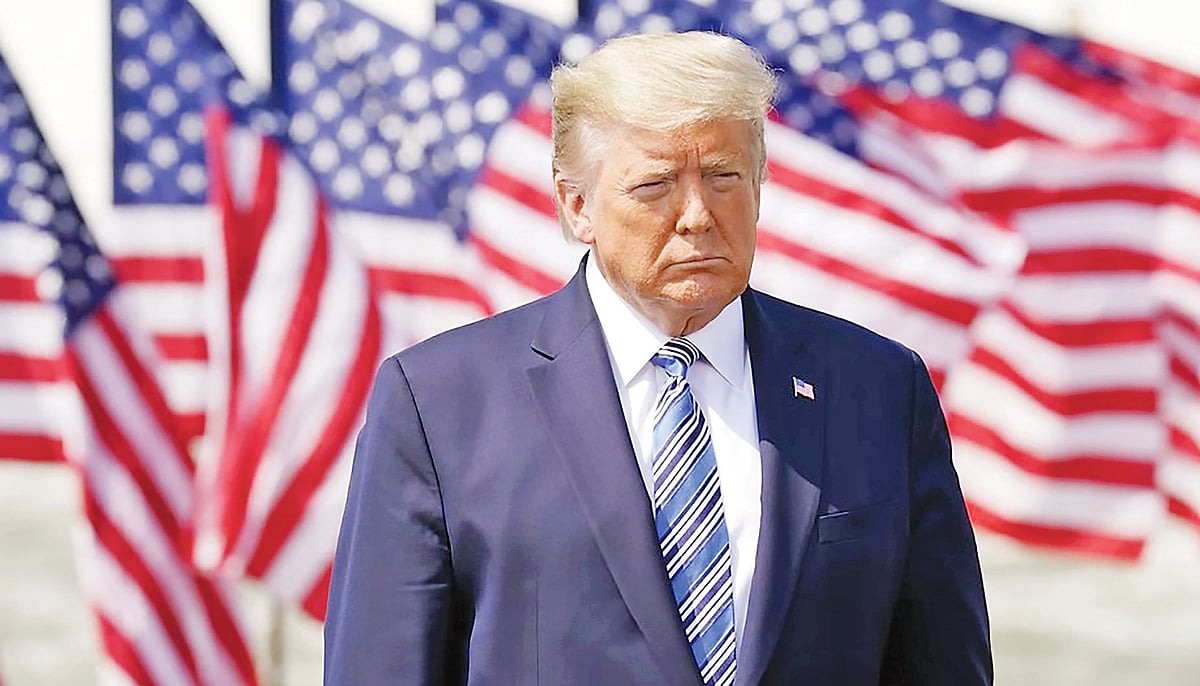 যুক্তরাষ্ট্রের প্রেসিডেন্ট ডোনাল্ড ট্রাম্প