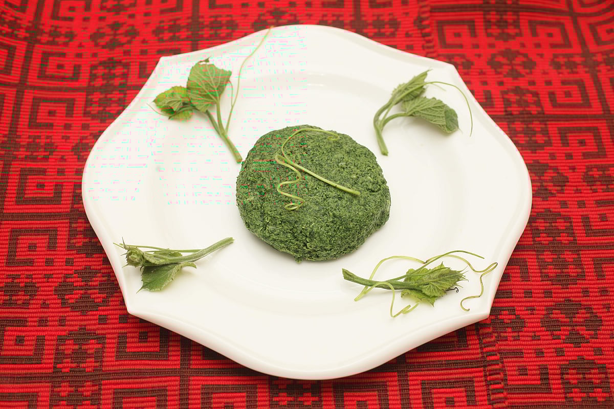 রুই মাছ-লাউশাক ভর্তা