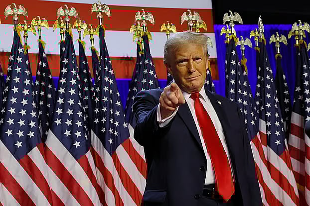 যুক্তরাষ্ট্রের প্রেসিডেন্ট ডোনাল্ড ট্রাম্প