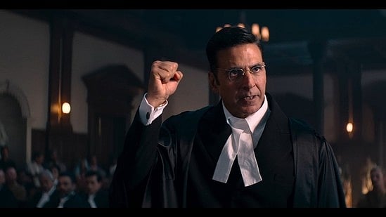 ‘কেশরী ২’ সিনেমার দৃশ্যে অক্ষয় কুমার। আইএমডিবি