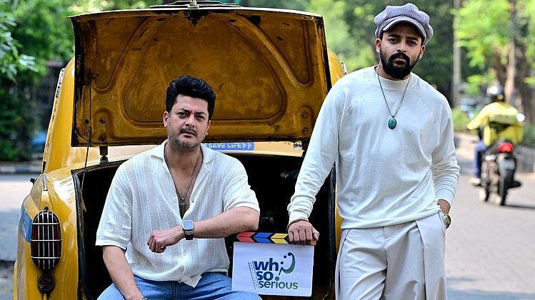 যীশু ও সৌরভ। ফেসবুক থেকে