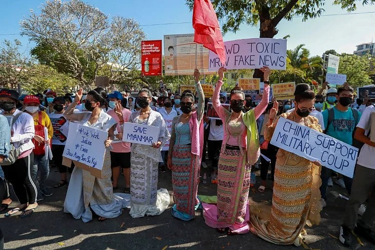 সাম্প্রতিক বছরগুলোতে মিয়ানমারে চীনবিরোধিতা বেড়েছে