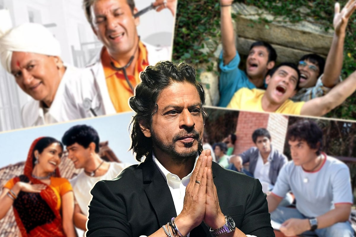 পুরো ক্যারিয়ারে অনেক ছবির প্রস্তাব ফিরিয়েও দিয়েছেন শাহরুখ। কোলাজ