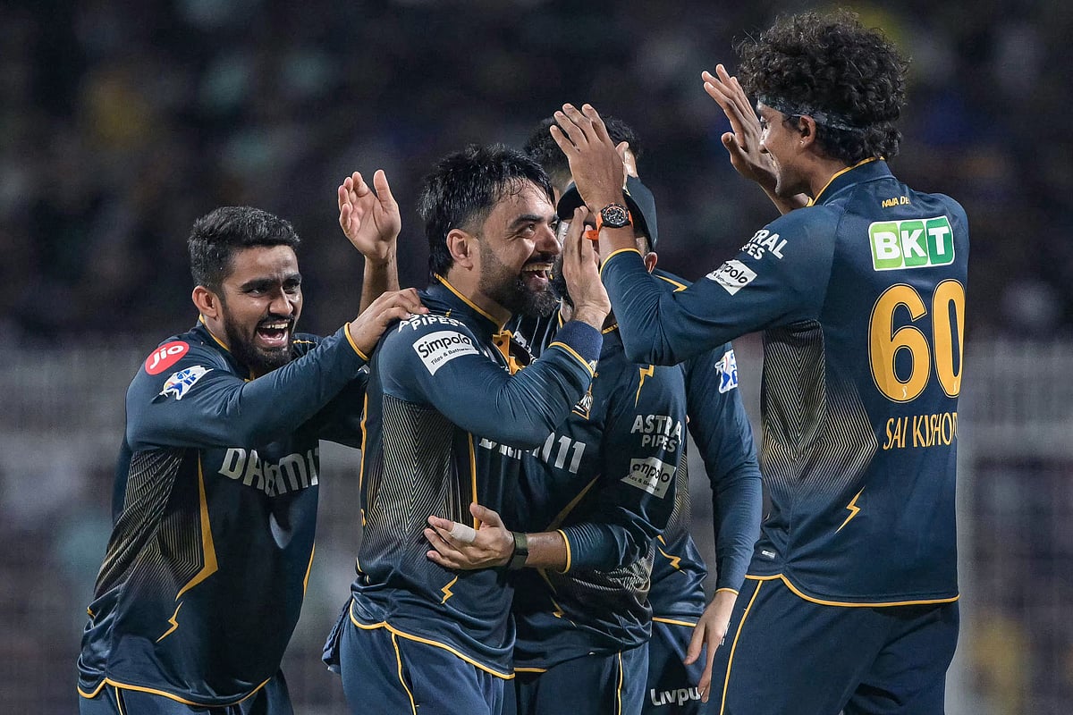 ইডেন গার্ডেনে কলকাতা নাইট রাইডার্সকে হারিয়েছে রশিদ খানদের গুজরাট টাইটানস