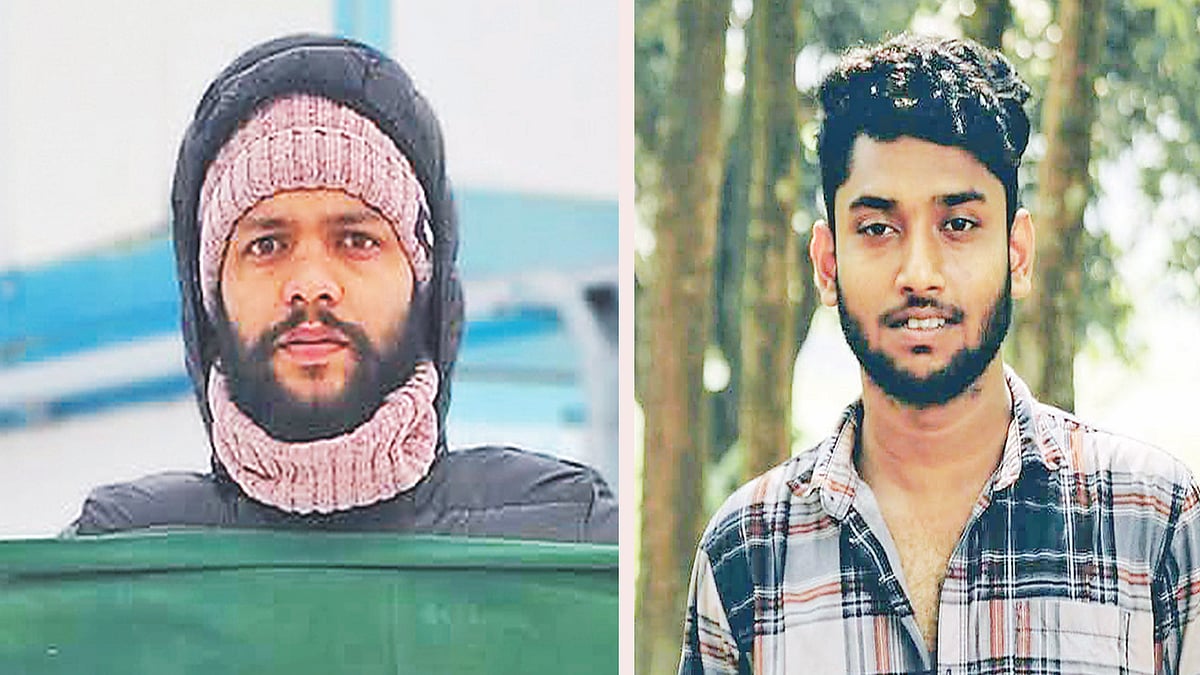 আফজাল হোসেন ও অয়ন মণ্ডল