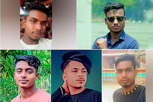 কক্সবাজারে নিখোঁজ সিলেটের শাহিন আহমদ, এমাদ উদ্দিন, খালেদ আহমদ, মারুফ আহমদ, রশিদ আহমদ