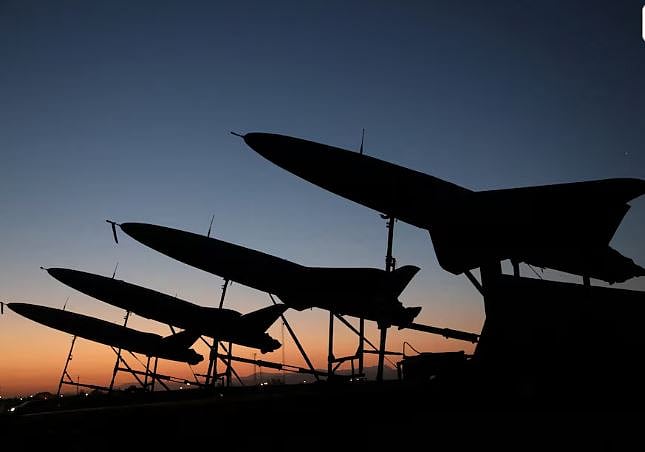 ইরানের তৈরি ড্রোনের বহর