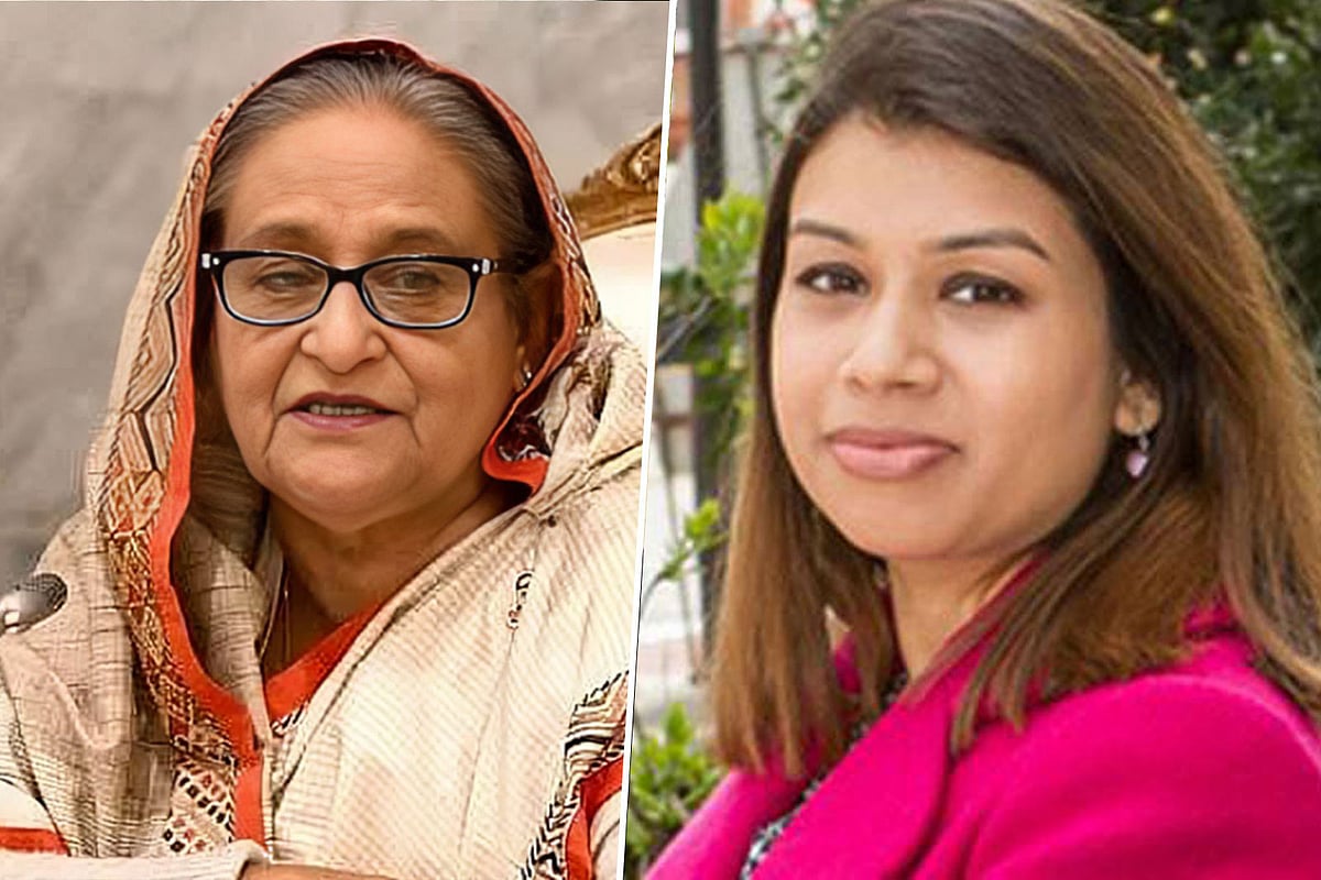 শেখ হাসিনা ও টিউলিপ সিদ্দিক