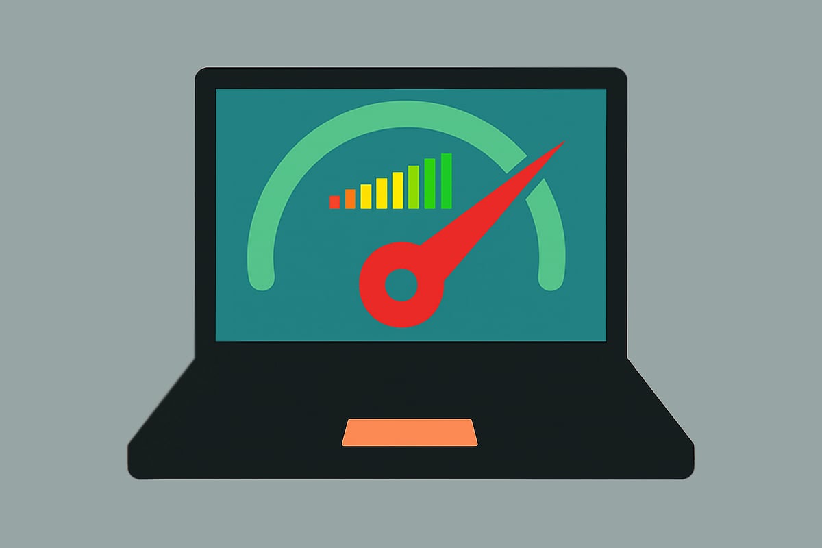 ইন্টারনেটের গতির প্রতীকী ছবি