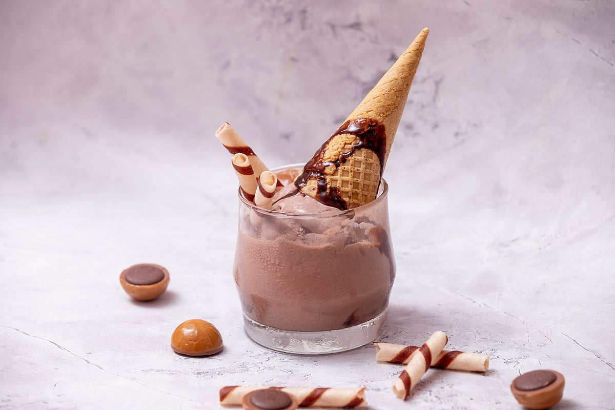 চকলেট-কফি আইসক্রিম