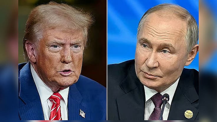 ডোনাল্ড ট্রাম্প ও ভ্লাদিমির পুতিন