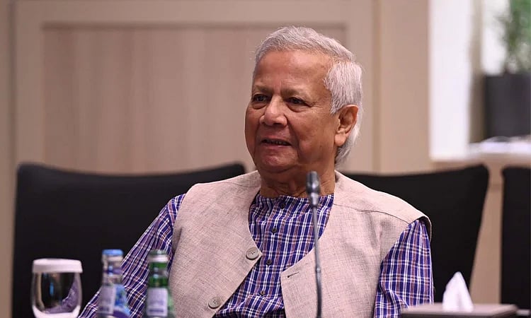 অন্তর্বর্তী সরকারের প্রধান উপদেষ্টা অধ্যাপক মুহাম্মদ ইউনূস