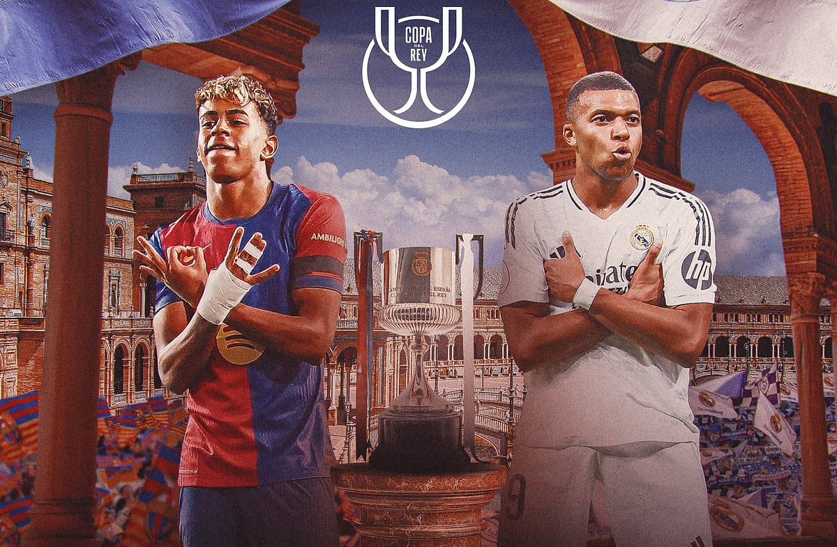 রাতে কোপা দেল রের ফাইনালে মুখোমুখি ইয়ামালের বার্সেলোনা ও এমবাপ্পের রিয়াল মাদ্রিদ