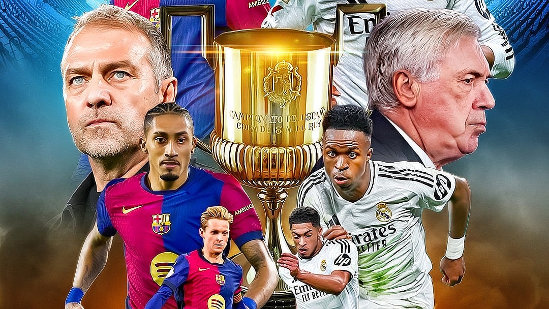 কোপা দেল রে ফাইনালে মুখোমুখি হবে চিরপ্রতিদ্বন্দ্বী বার্সেলোনা ও রিয়াল মাদ্রিদ