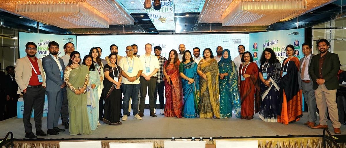 মার্কেটিং ফেস্টে যোগ দেন স্বাস্থ্যসেবা, পুষ্টি, ওষুধসহ বিভিন্ন খাতের প্রধান নির্বাহী, চিকিৎসক, পুষ্টিবিদ, ব্র্যান্ড পেশাজীবীরা। ঢাকা, ২৫ এপ্রিল