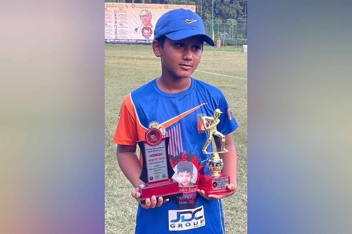 নিহত খুদে ক্রিকেটার রাহাত খান