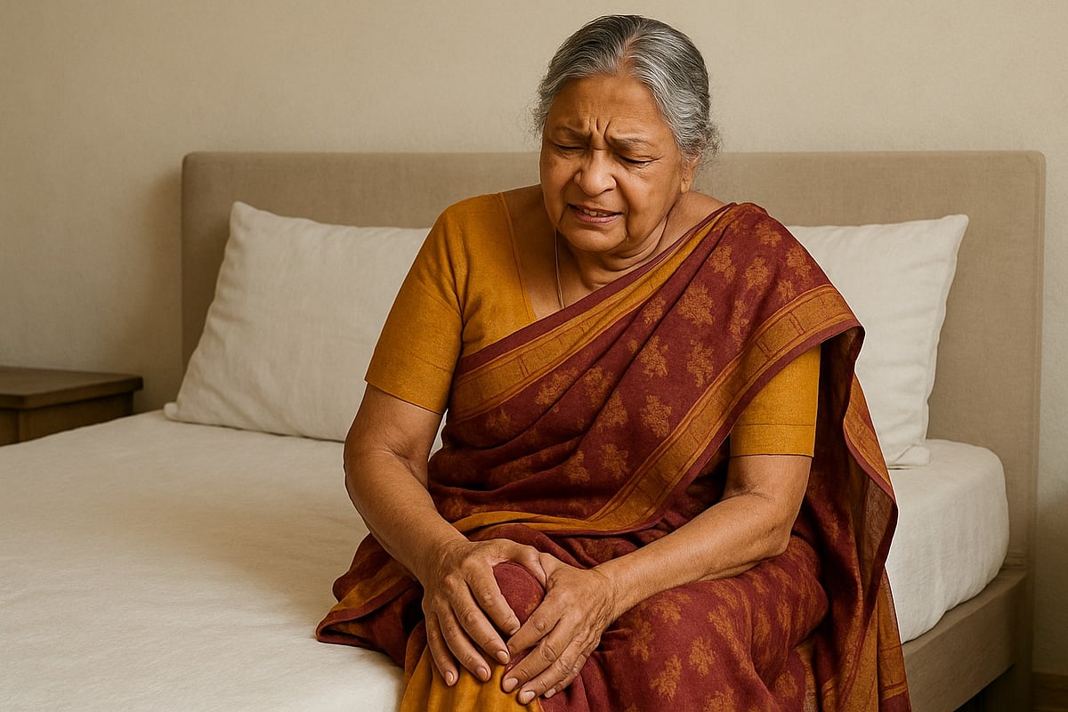 নারীদের হাড় ক্ষয়ের কারণে পায়ে ও কোমরে ব্যাথা হয়