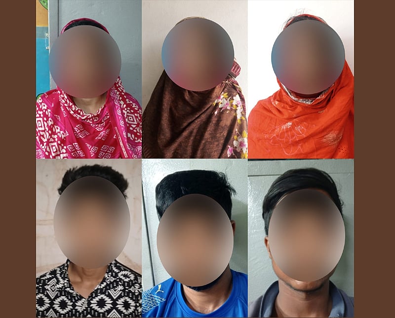 গ্রেপ্তার ব্যক্তিরা