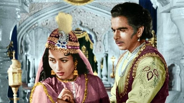 মধুবালা ও দিলীপ কুমার। আইএমডিবি