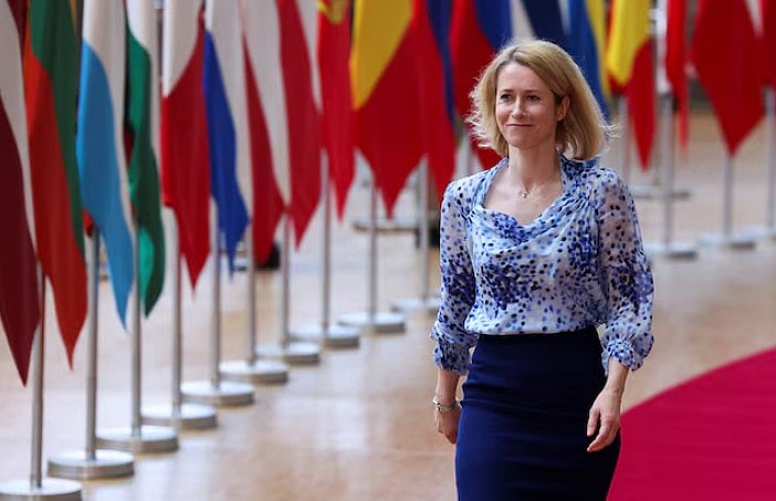 উরোপীয় ইউনিয়নের (ইইউ) পররাষ্ট্রনীতি-বিষয়ক প্রধান কাজা কালাস