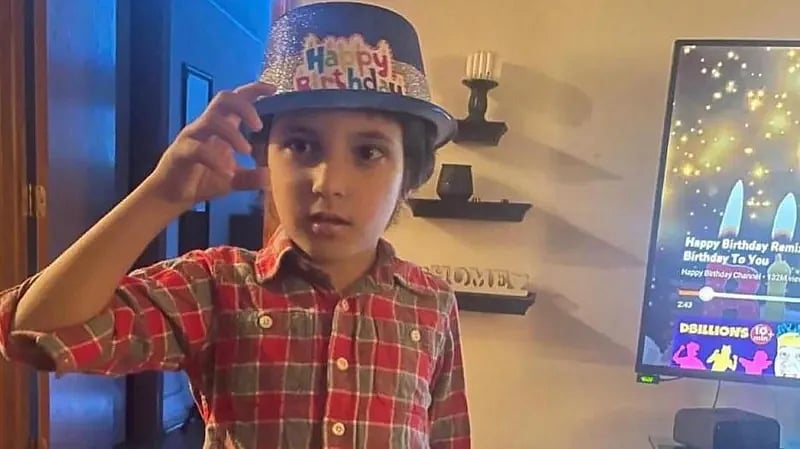 খুন হওয়ার মাত্র কয়েক দিন আগে নিজের ষষ্ঠ জন্মদিন উদ্‌যাপন করে ছোট্ট ওয়াদেয়া আল-ফাউমি