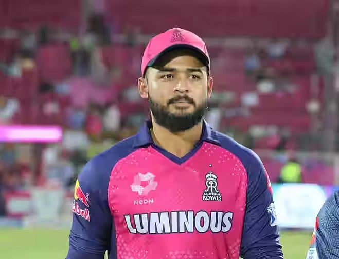 রাজস্থান রয়্যালসের অধিনাযক রিয়ান পরাগ।