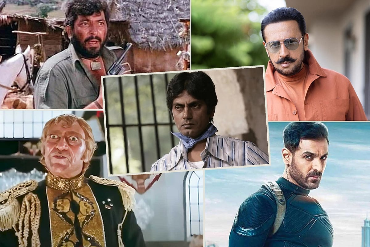 বদলে যাচ্ছে বলিউডের খলনায়ক। কোলাজ