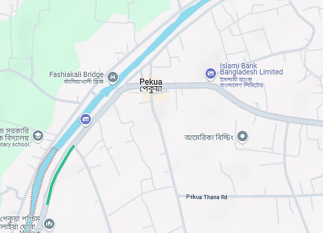 পেকুয়ার ম্যাপ