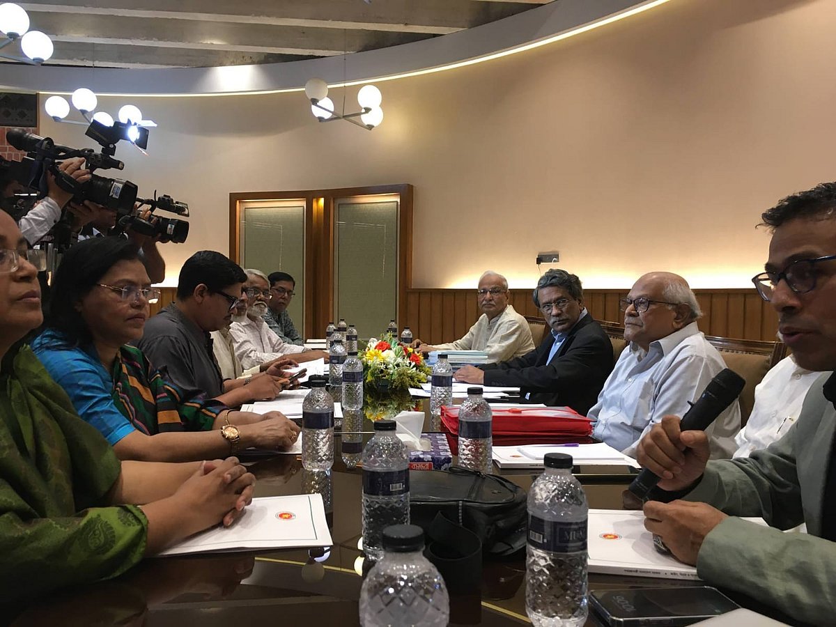নাগরিক ঐক্যের সঙ্গে জাতীয় ঐকমত্য কমিশনের বৈঠক। আজ বুধবার জাতীয় সংসদের এলডি হলে