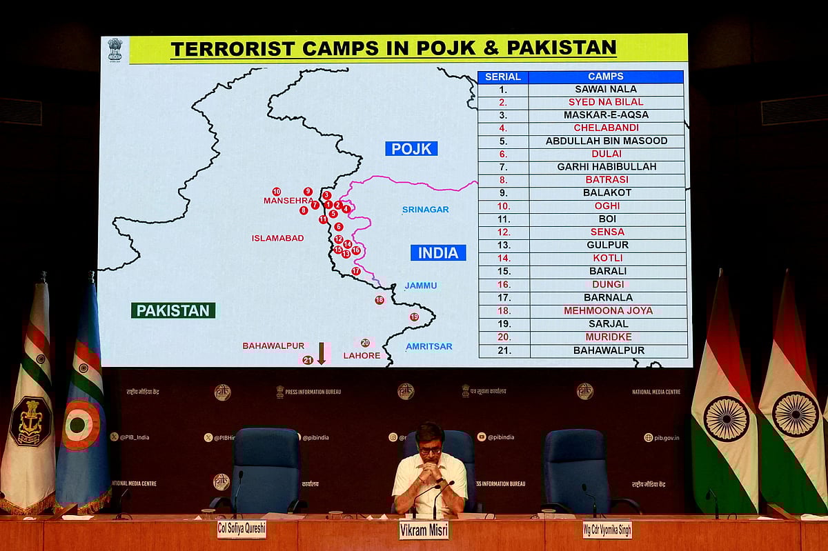 পাকিস্তানে হামলা চালানোর পর আজ বুধবার পররাষ্ট্র মন্ত্রণালয় ব্রিফিংয়ের আয়োজন করে। ৭ মে, নয়াদিল্লি