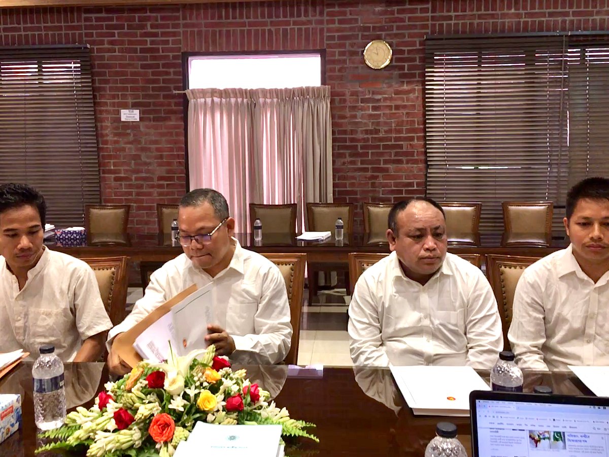 জাতীয় ঐকমত্য কমিশনের সঙ্গে আলোচনায় অংশ নেন ইউনাইটেড পিপলস ডেমোক্রেটিক ফ্রন্টের (ইউপিডিএফ) নেতারা। জাতীয় সংসদের এলডি হলে, ১০ মে